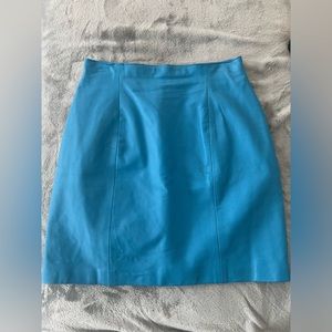 Beautiful blue Wilson’s Leather skirt